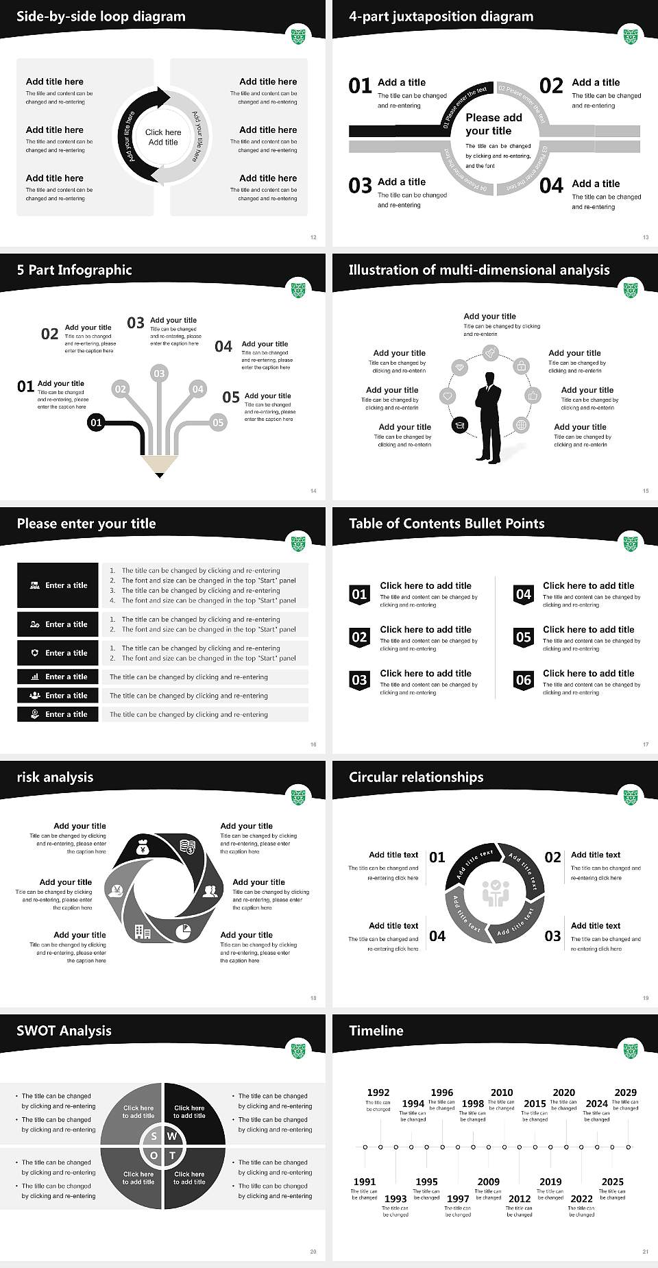 CMJ University Academic Presentation/Research Findings Report PPT Template4:3 ratio PPT effect preview image3