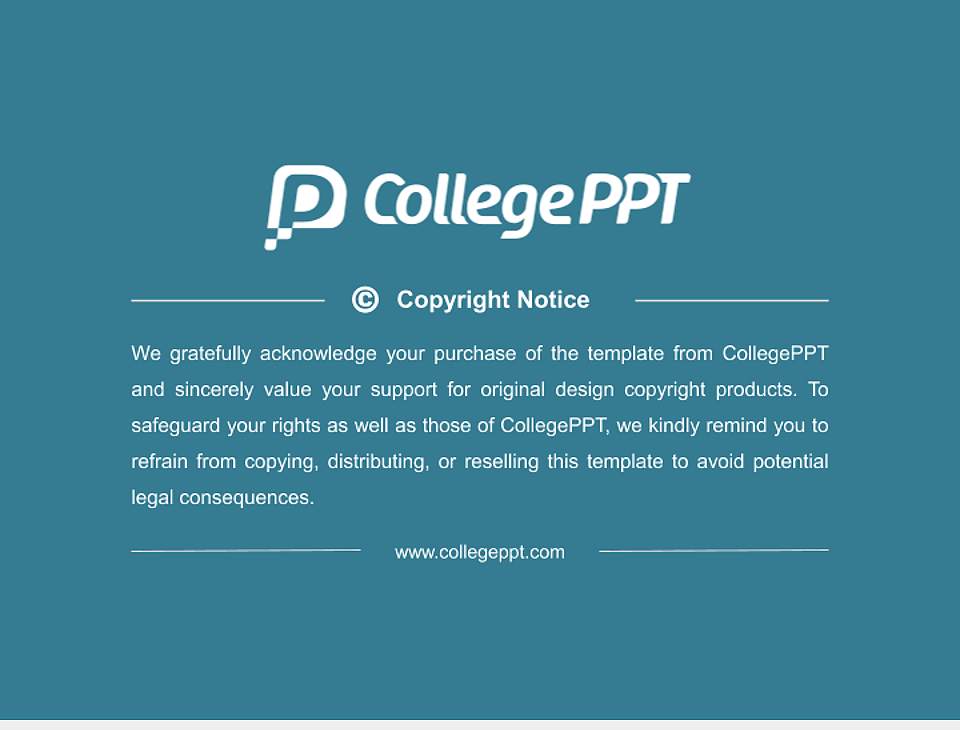 Cotton University Resume PPT Template4:3 ratio PPT effect preview image5