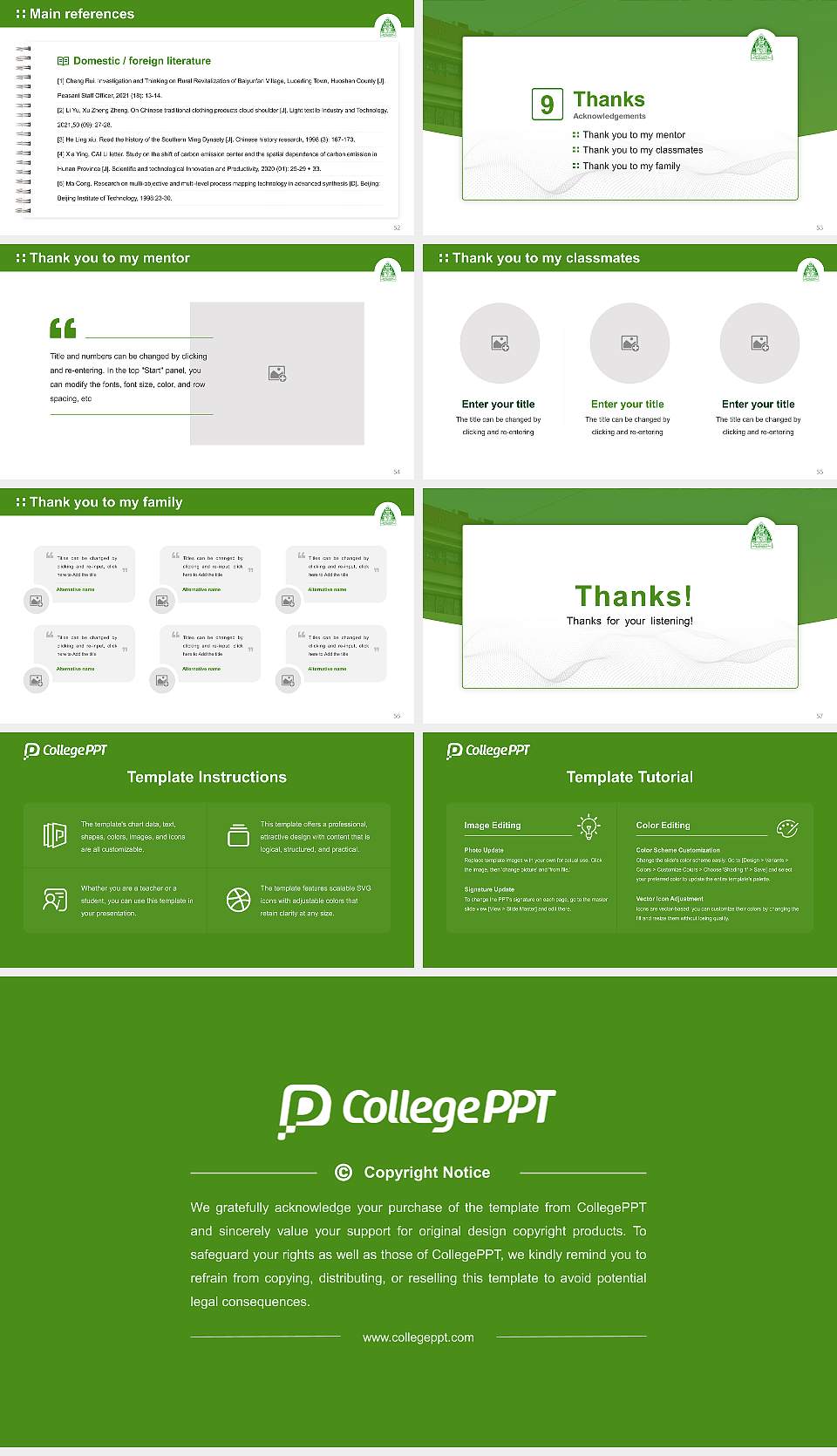 Bidhan Chandra Krishi Vishwavidyalaya Graduation Thesis Defense PPT Template16:9 ratio PPT effect preview image7