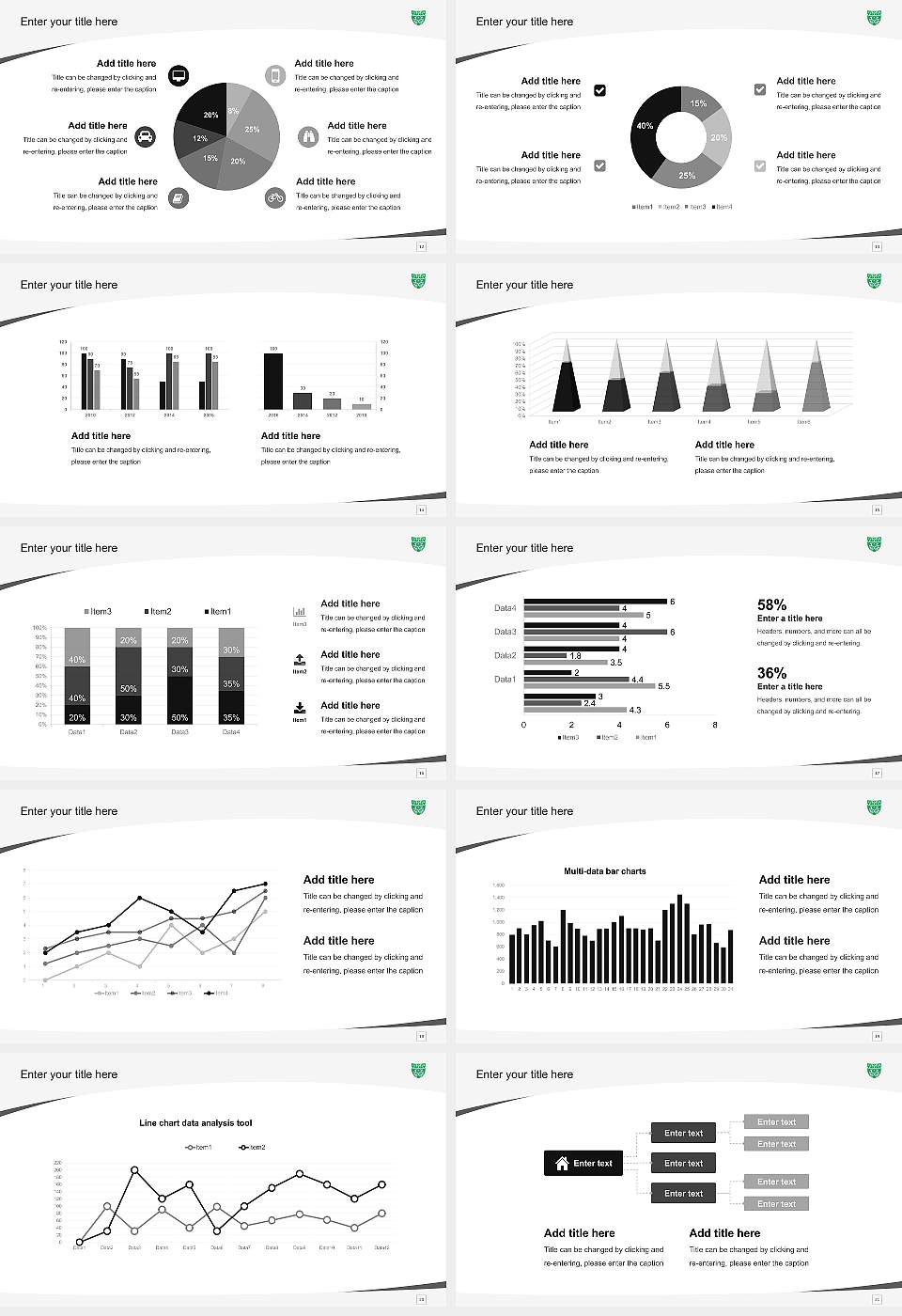 CMJ University Course/Courseware Creation PPT Template16:9 ratio PPT effect preview image3