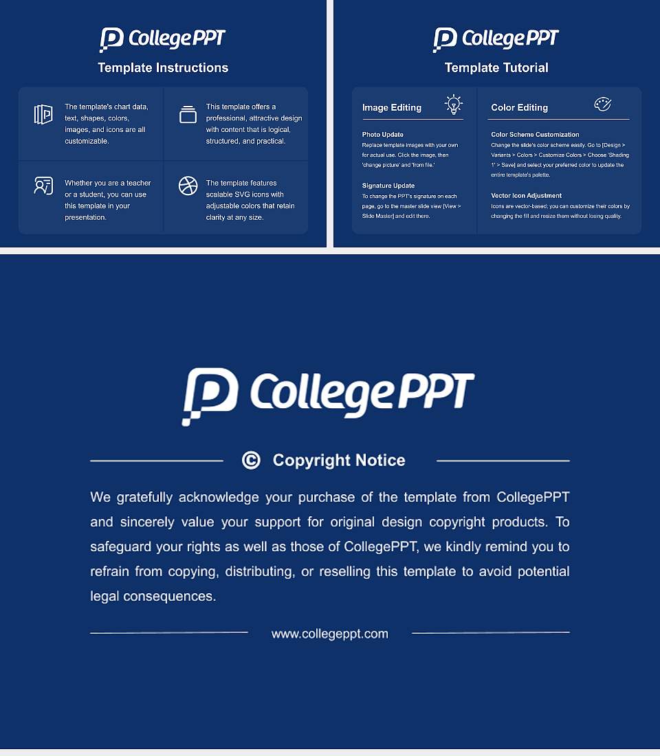 Central University of Kerala Course/Courseware Creation PPT Template4:3 ratio PPT effect preview image5
