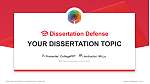 BML Munjal University Graduation Thesis Defense PPT Template