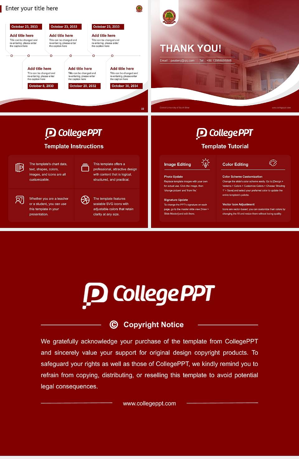 Central University of South Bihar Lecture Sharing and Networking Event PPT Template4:3 ratio PPT effect preview image4