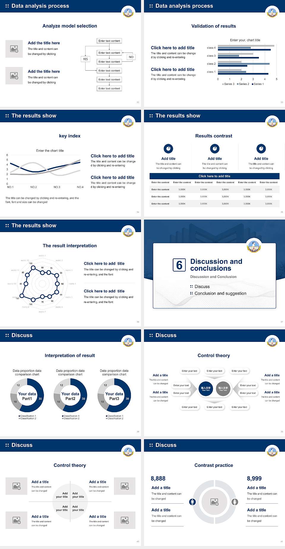 Bharathidasan University Graduation Thesis Defense PPT Template4:3 ratio PPT effect preview image5