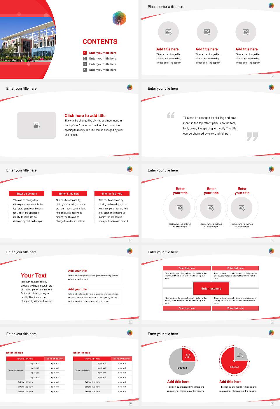 BML Munjal University Course/Courseware Creation PPT Template16:9 ratio PPT effect preview image2