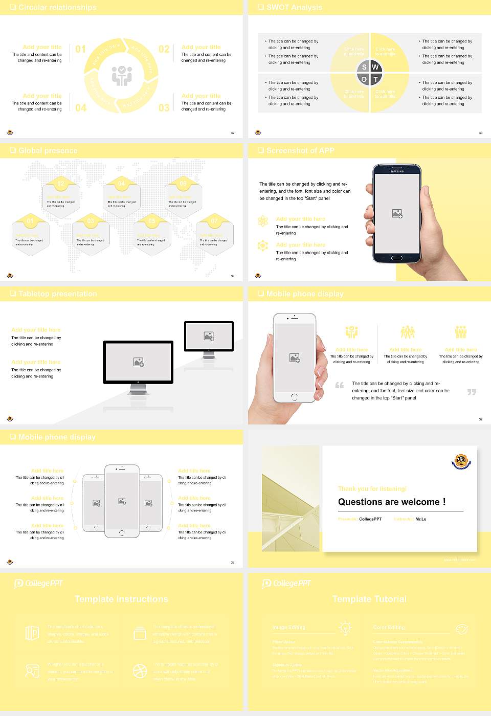 Bharathiar University General Purpose PPT Template16:9 ratio PPT effect preview image5