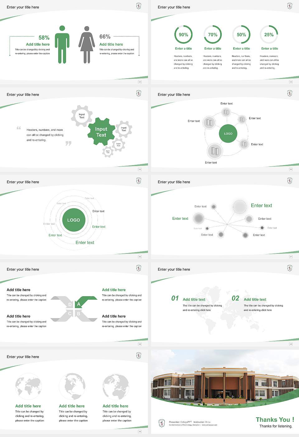 Central Institute of Technology, Kokrajhar Course/Courseware Creation PPT Template16:9 ratio PPT effect preview image4