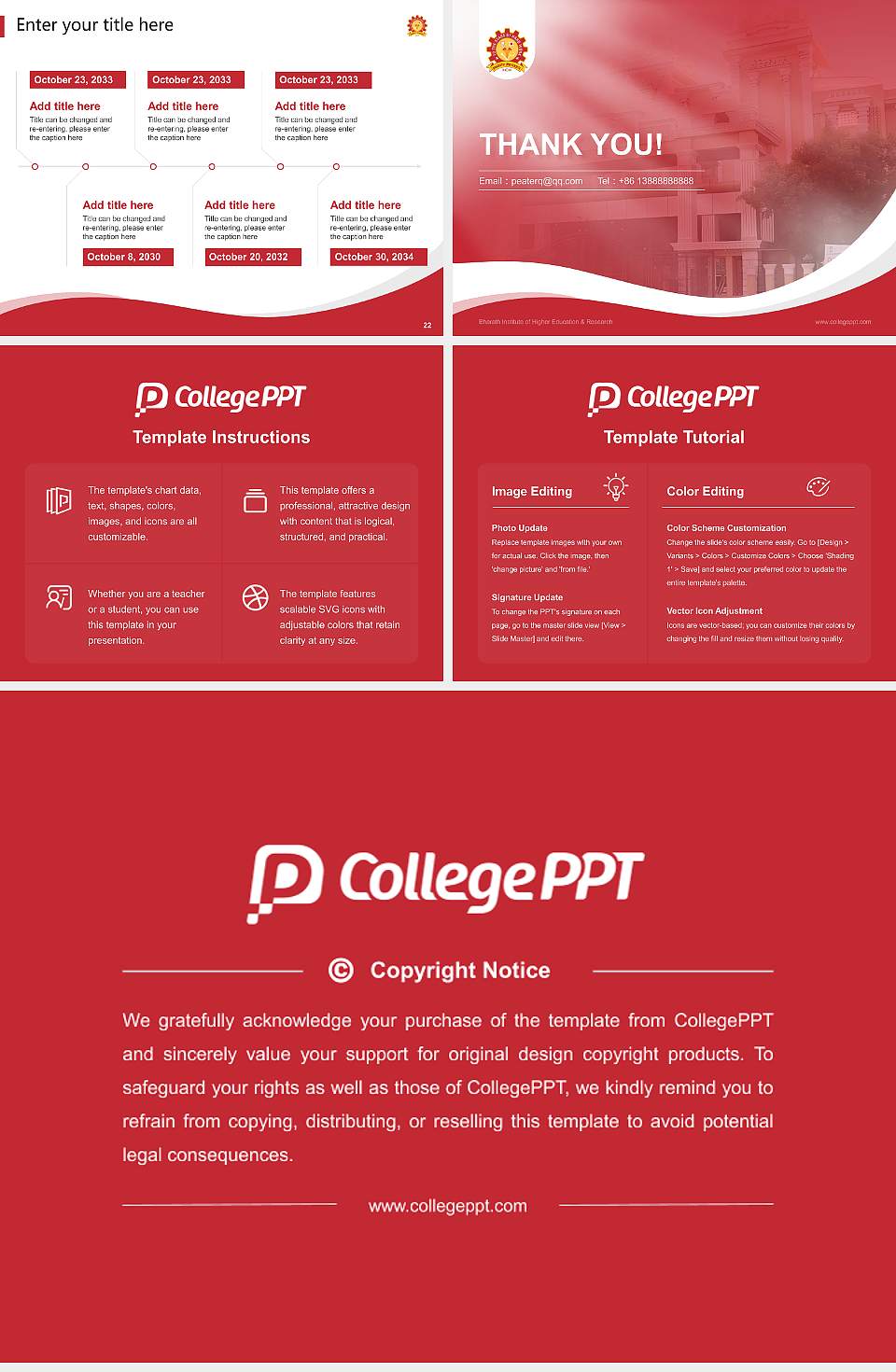 Bharath Institute of Higher Education & Research Lecture Sharing and Networking Event PPT Template4:3 ratio PPT effect preview image4