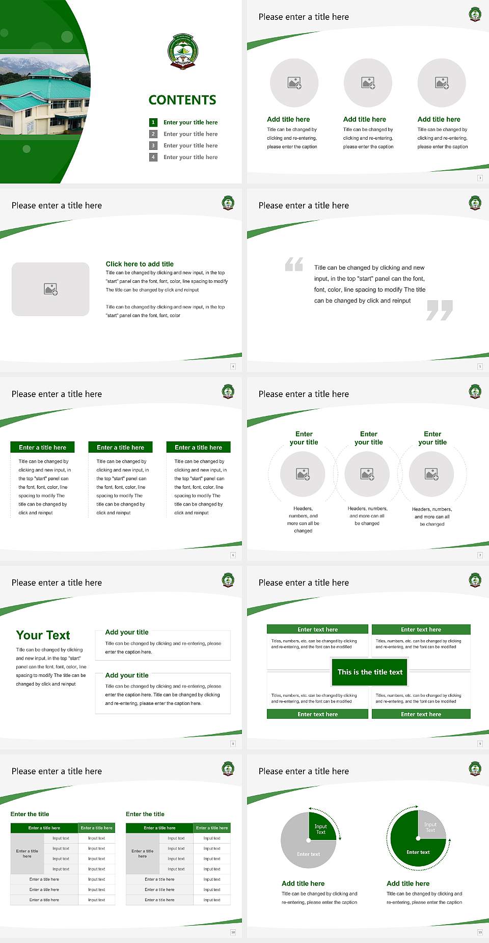 Chaudhary Sarwan Kumar Himachal Pradesh Krishi Vishvavidyalaya Course/Courseware Creation PPT Template4:3 ratio PPT effect preview image2