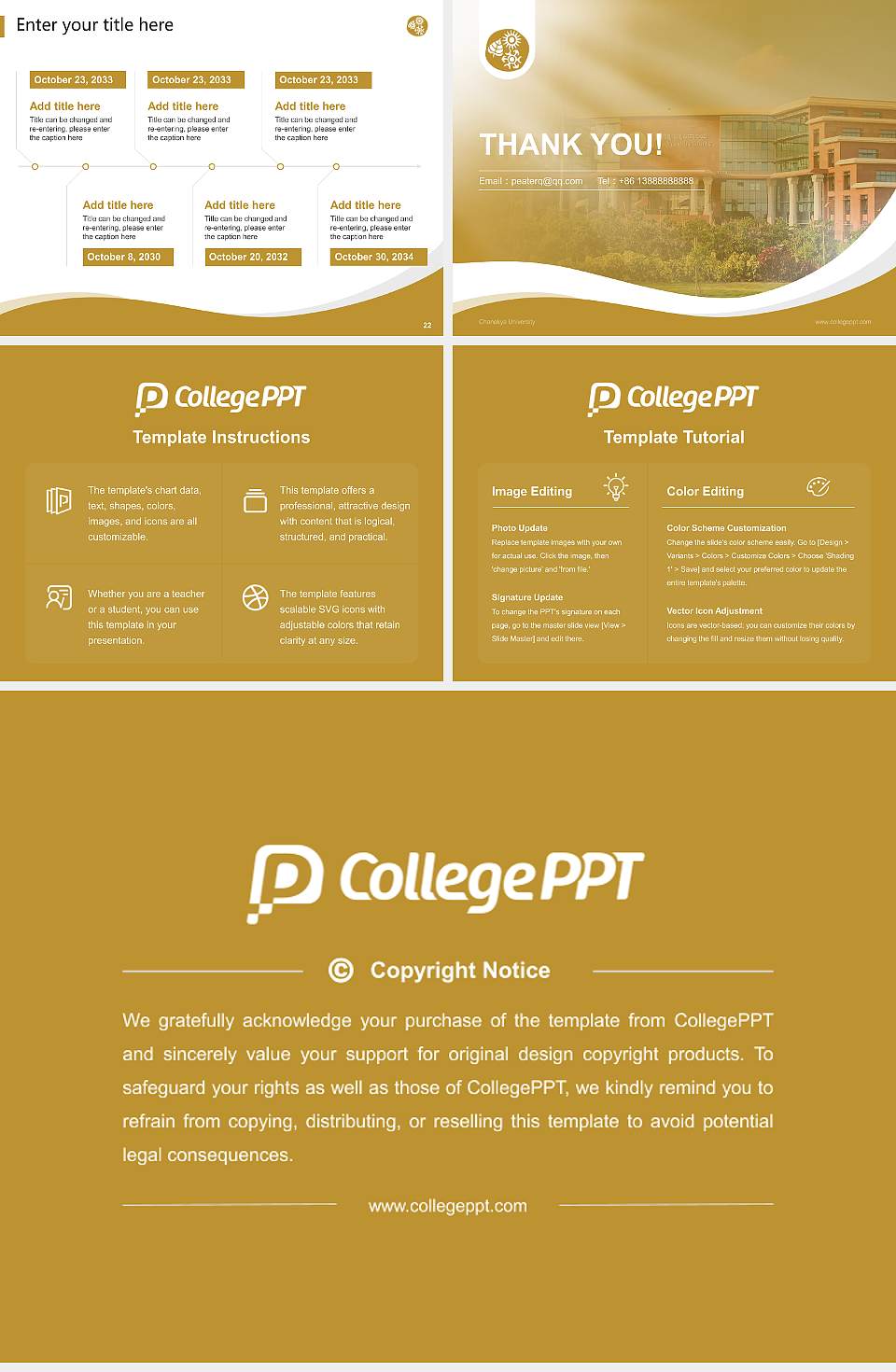 Chanakya University Lecture Sharing and Networking Event PPT Template4:3 ratio PPT effect preview image4