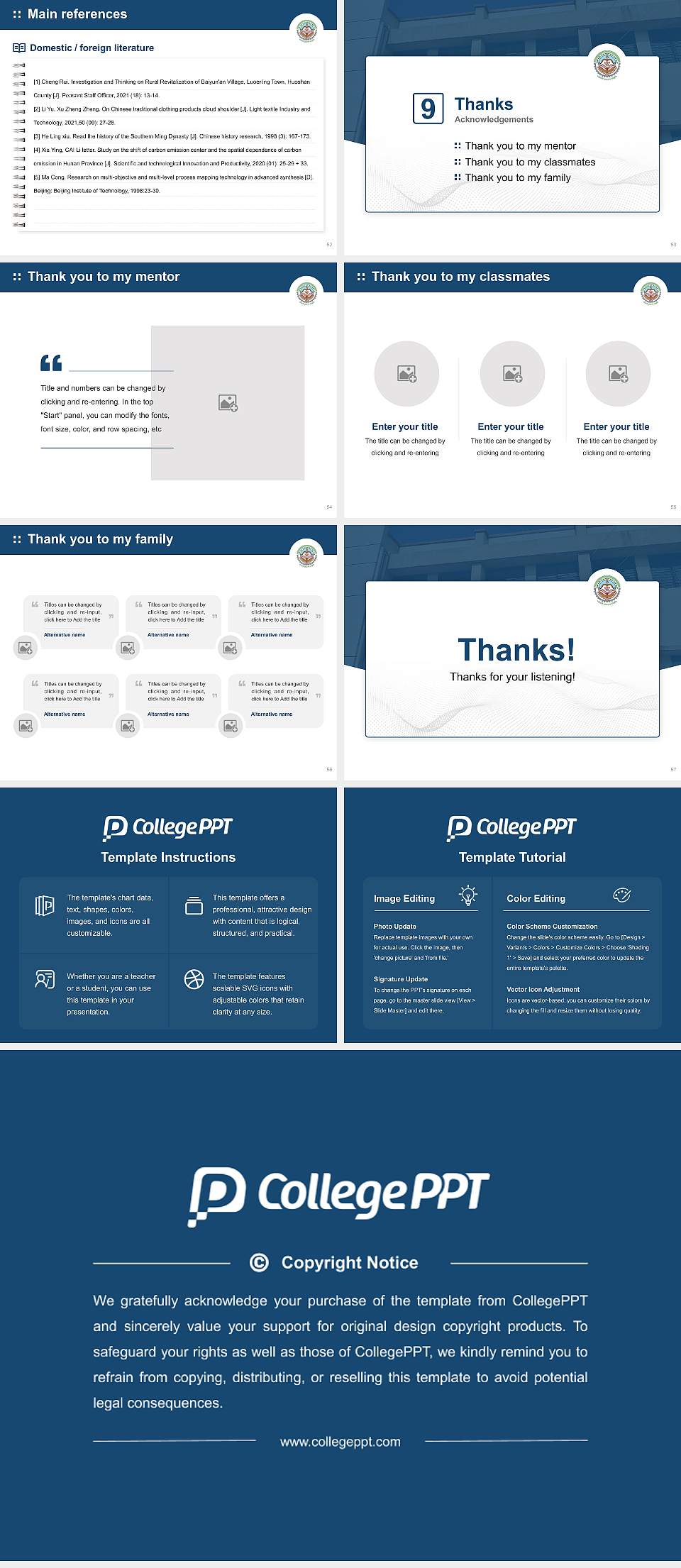 Birsa Munda Tribal University Graduation Thesis Defense PPT Template4:3 ratio PPT effect preview image7
