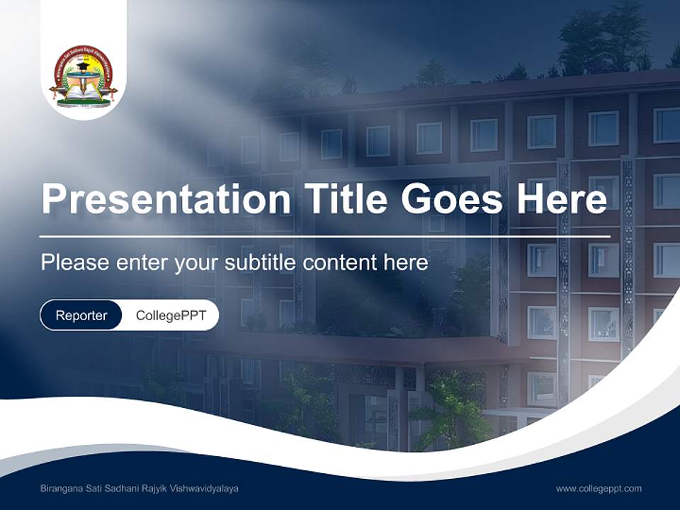 Birangana Sati Sadhani Rajyik Vishwavidyalaya Lecture Sharing and Networking Event PPT Template4:3 ratio PPT effect preview image4