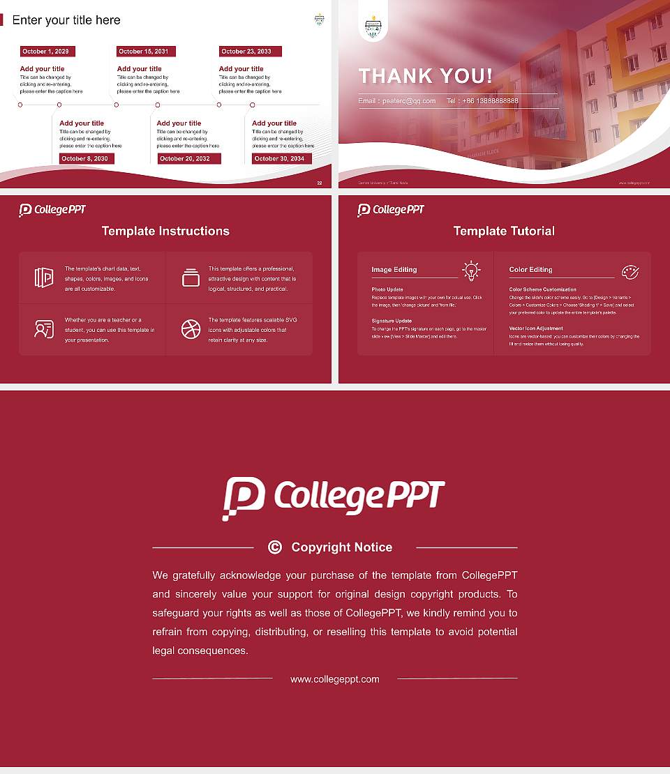 Central University of Tamil Nadu Lecture Sharing and Networking Event PPT Template16:9 ratio PPT effect preview image4