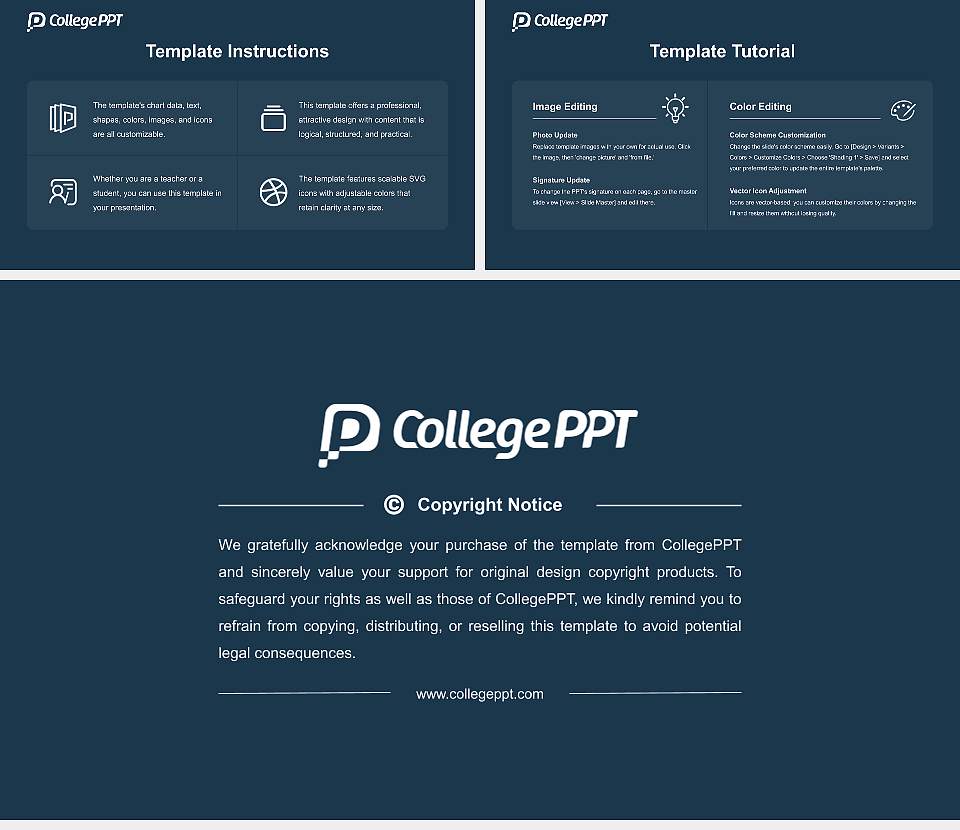 Central University of Jammu Course/Courseware Creation PPT Template16:9 ratio PPT effect preview image5