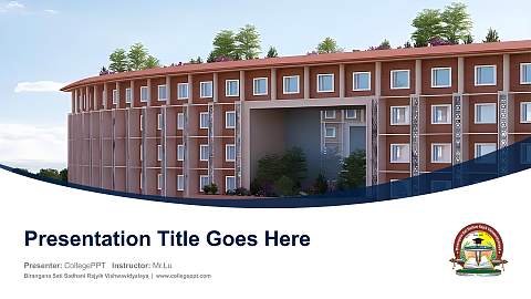 Birangana Sati Sadhani Rajyik Vishwavidyalaya Course/Courseware Creation PPT Template