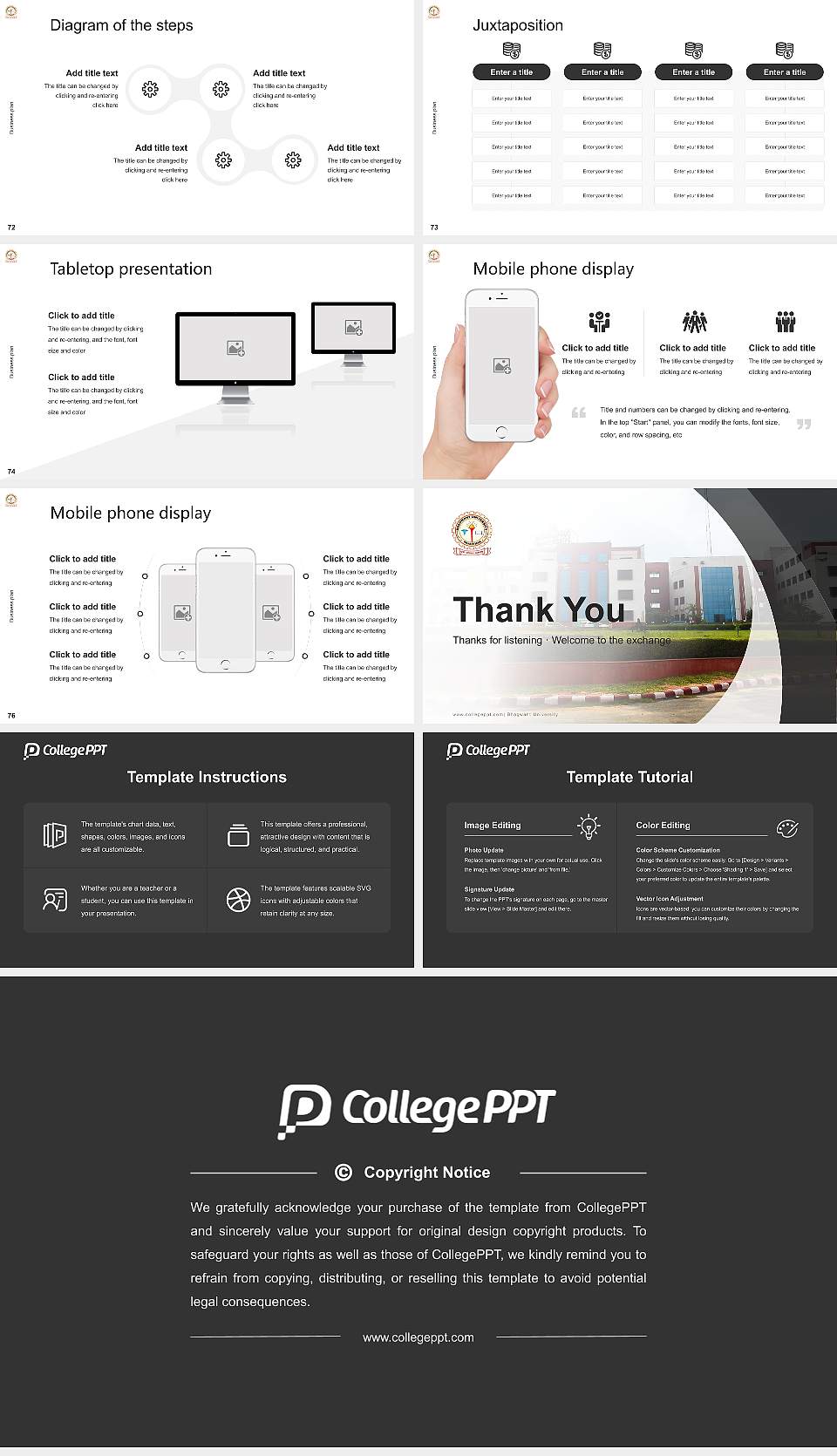Bhagwant University Competition/Entrepreneurship Contest PPT Template16:9 ratio PPT effect preview image9