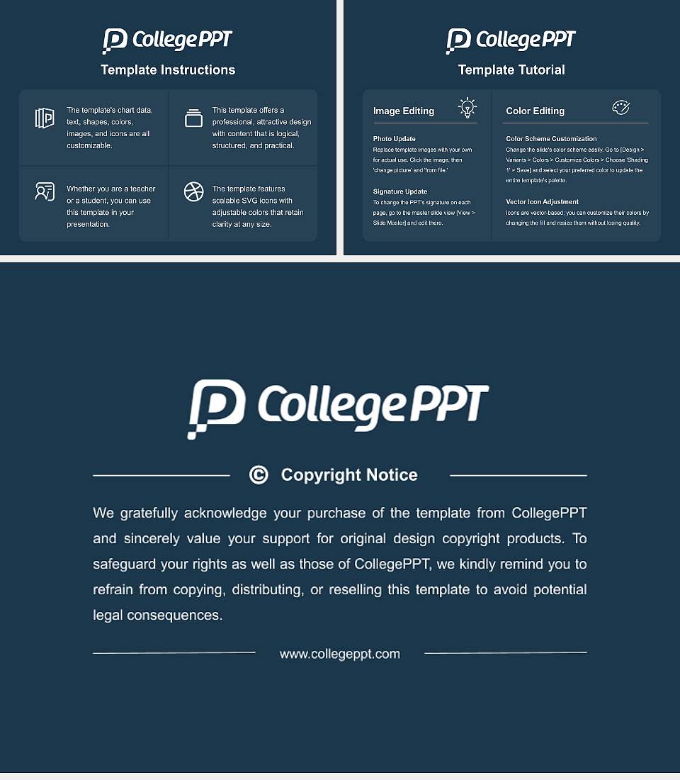 Central University of Jammu Course/Courseware Creation PPT Template4:3 ratio PPT effect preview image5
