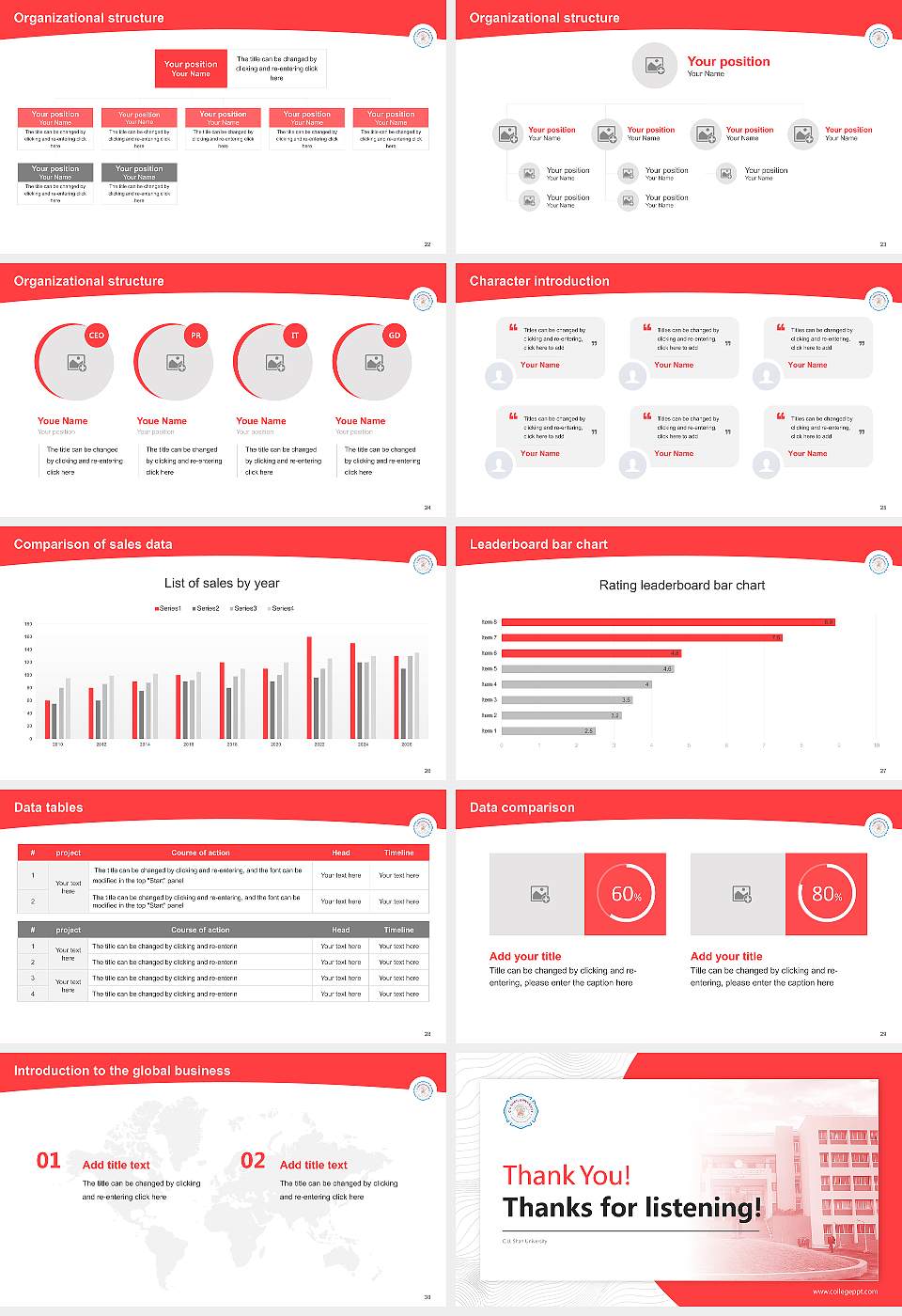 C.U. Shah University Academic Presentation/Research Findings Report PPT Template16:9 ratio PPT effect preview image4