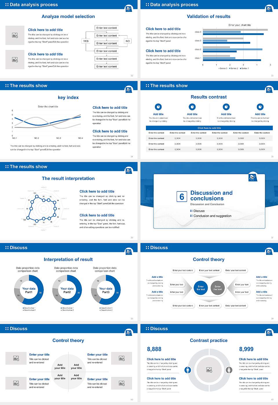 Charotar University of Science & Technology Graduation Thesis Defense PPT Template16:9 ratio PPT effect preview image5