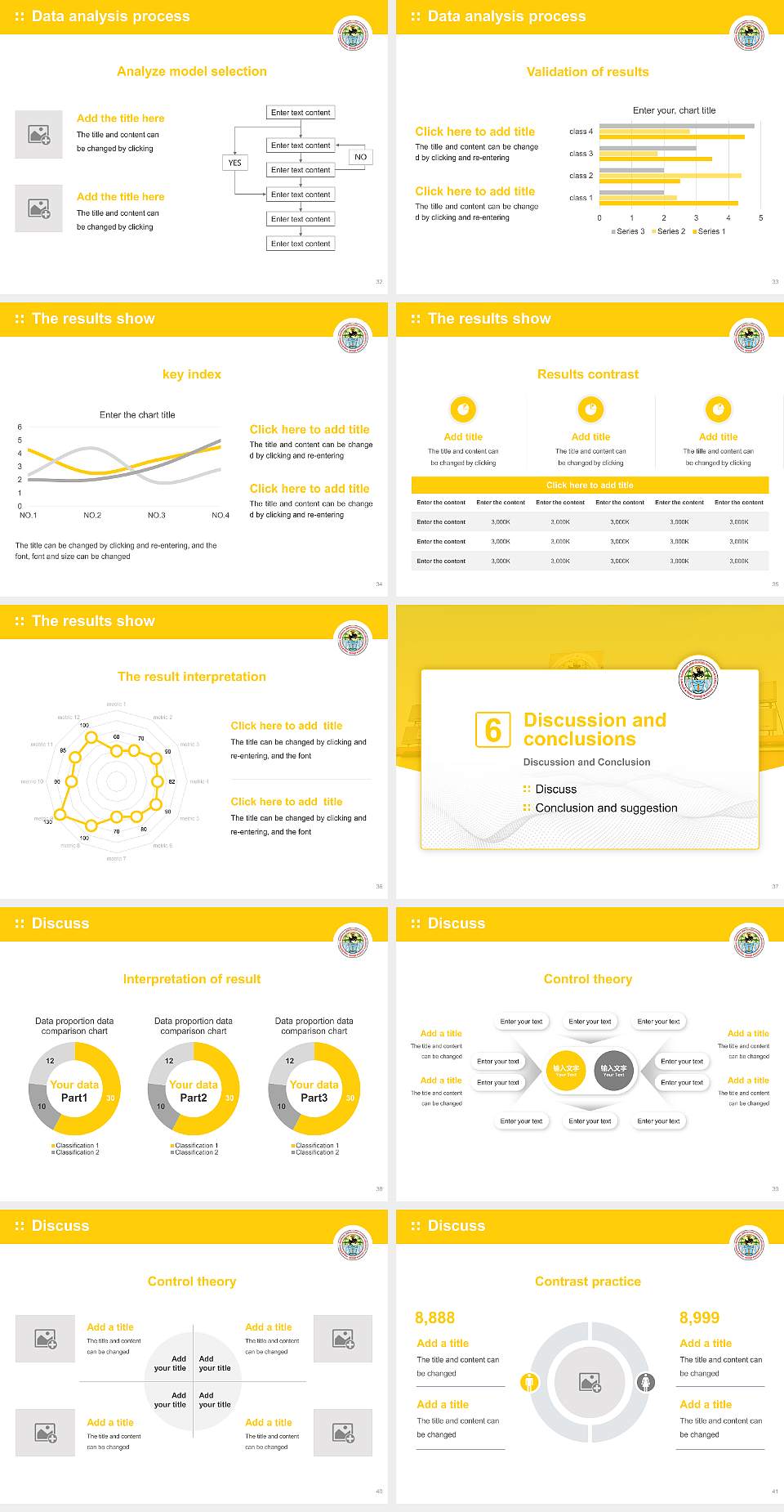 Bundelkhand University Graduation Thesis Defense PPT Template4:3 ratio PPT effect preview image5