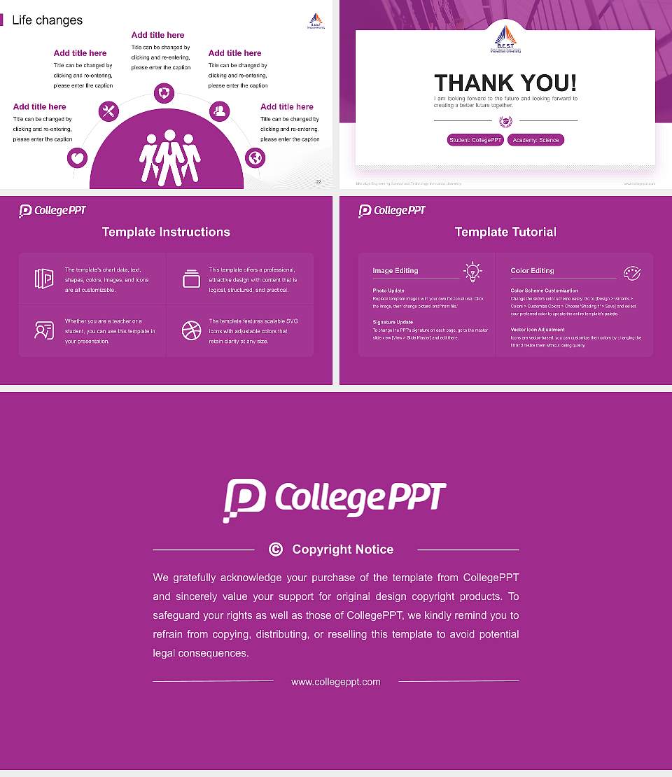 Bharatiya Engineering Science and Technology Innovation University National Scholarship Defense PPT Template16:9 ratio PPT effect preview image4