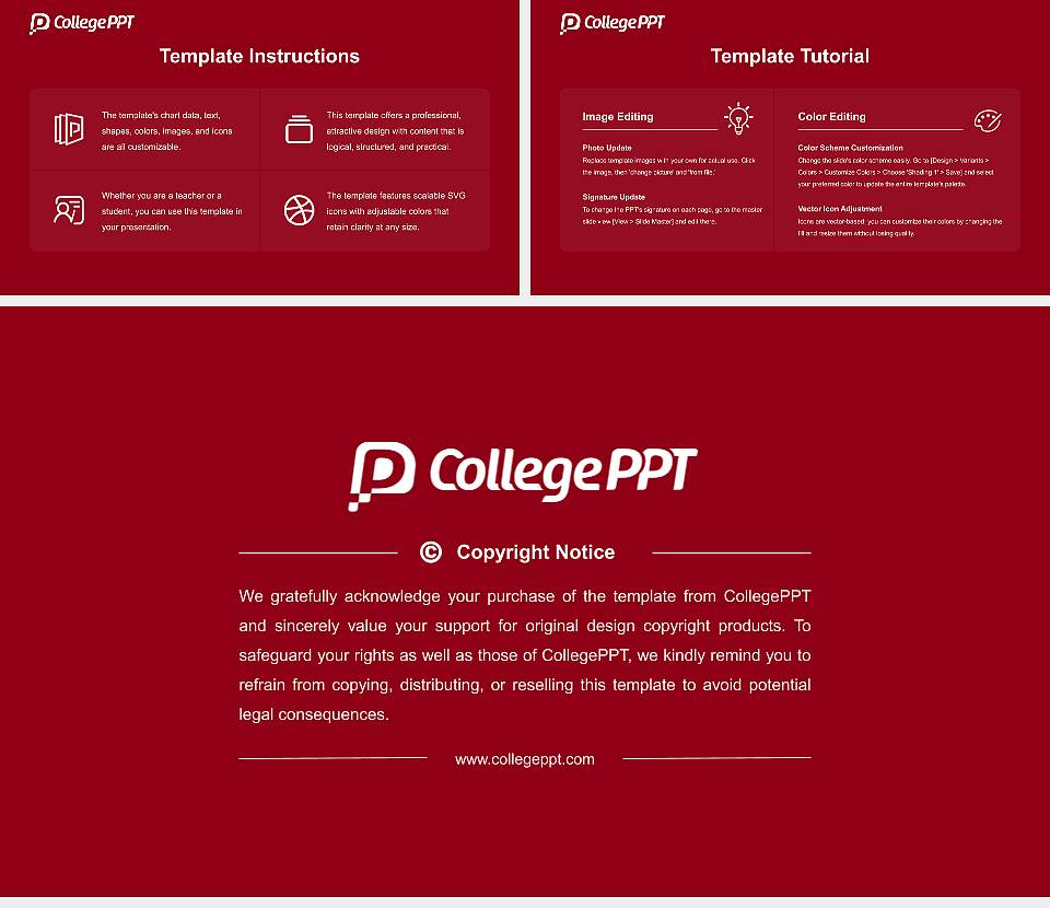 C.V. Raman Global University Course/Courseware Creation PPT Template16:9 ratio PPT effect preview image5