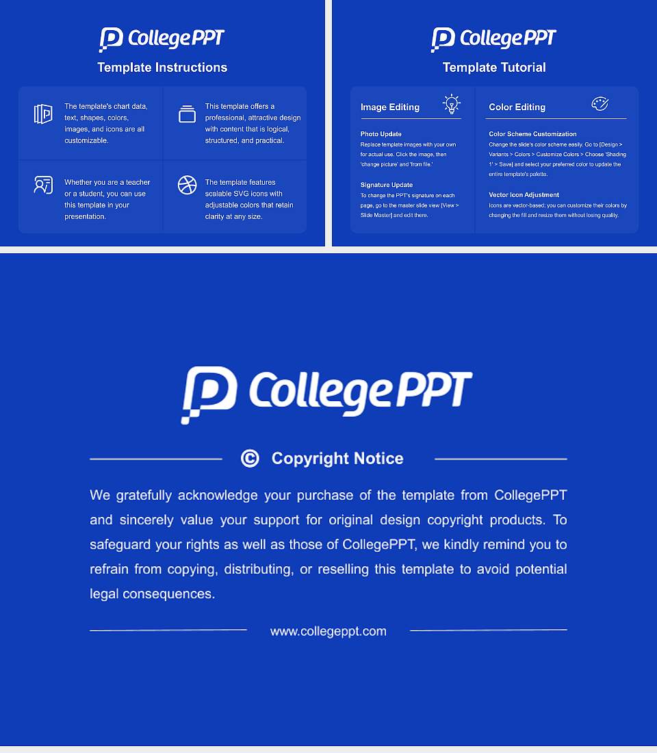 Brainware University Course/Courseware Creation PPT Template4:3 ratio PPT effect preview image5