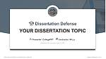 Darjeeling Hills University Graduation Thesis Defense PPT Template