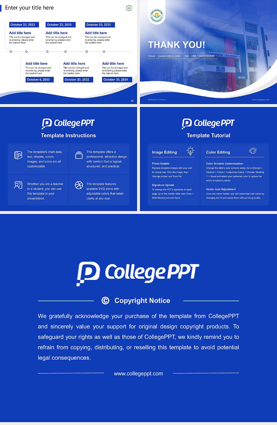 Brainware University Lecture Sharing and Networking Event PPT Template4:3 ratio PPT effect preview image4