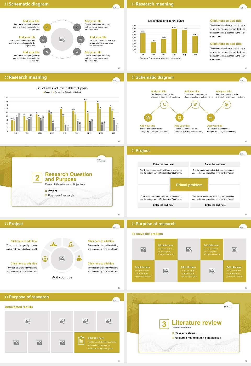 Centre for Environmental Planning and Technology University Graduation Thesis Defense PPT Template16:9 ratio PPT effect preview image3