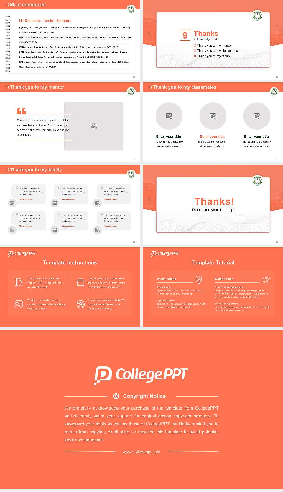 Bihar Agricultural University Graduation Thesis Defense PPT Template16:9 ratio PPT effect preview image7