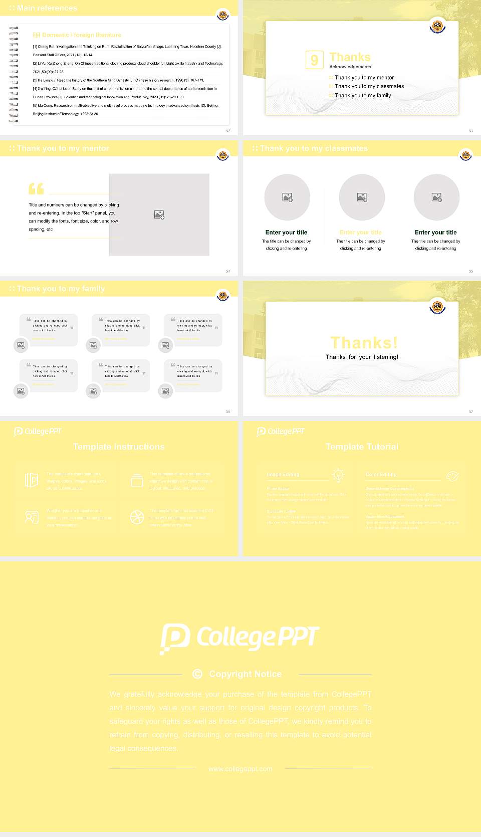 Bharathiar University Graduation Thesis Defense PPT Template16:9 ratio PPT effect preview image7