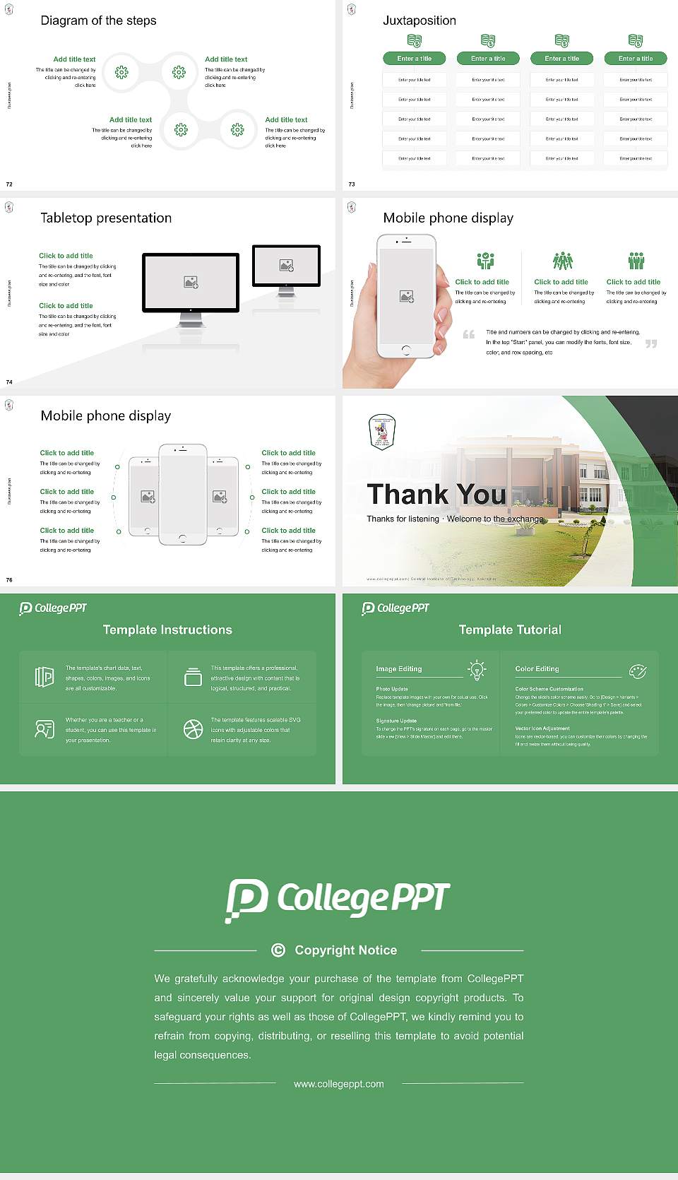 Central Institute of Technology, Kokrajhar Competition/Entrepreneurship Contest PPT Template16:9 ratio PPT effect preview image9