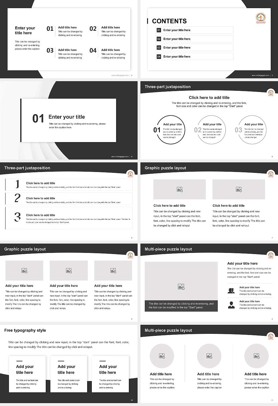 Bhagwant University Academic Presentation/Research Findings Report PPT Template16:9 ratio PPT effect preview image2