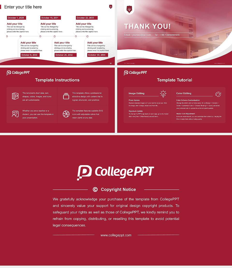D.Y. Patil University Lecture Sharing and Networking Event PPT Template16:9 ratio PPT effect preview image4
