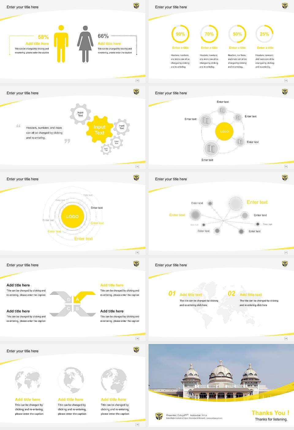 Datta Meghe Institute of Higher Education & Research Course/Courseware Creation PPT Template16:9 ratio PPT effect preview image4