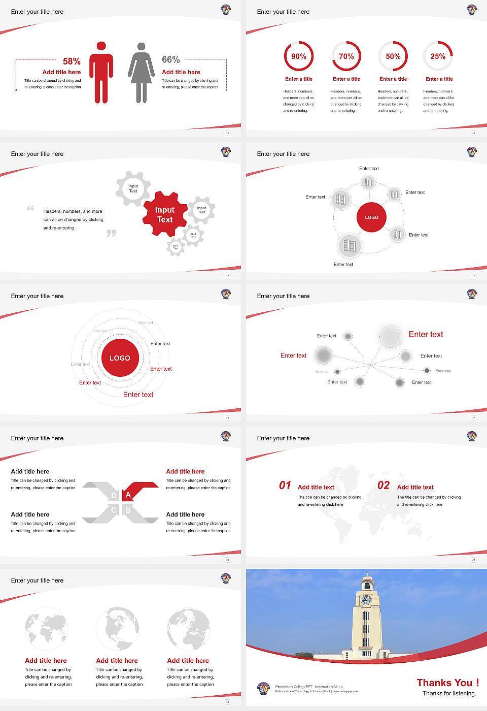 Birla Institute of Technology & Science, Pilani Course/Courseware Creation PPT Template16:9 ratio PPT effect preview image4