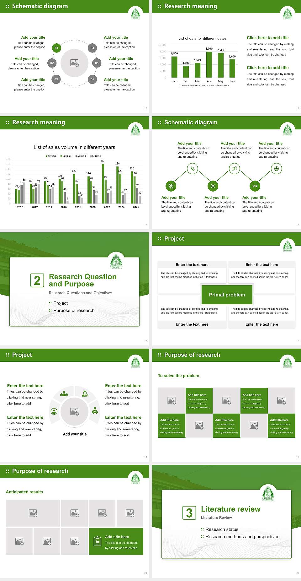 Bidhan Chandra Krishi Vishwavidyalaya Graduation Thesis Defense PPT Template4:3 ratio PPT effect preview image3