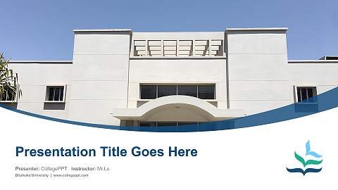 Bhaikaka University Course/Courseware Creation PPT Template