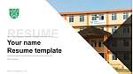 CMJ University CV Modèle PPT
