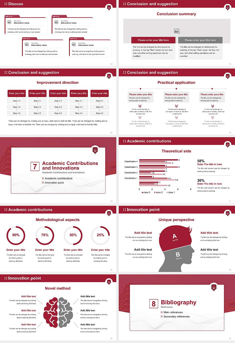D.Y. Patil University Graduation Thesis Defense PPT Template16:9 ratio PPT effect preview image6