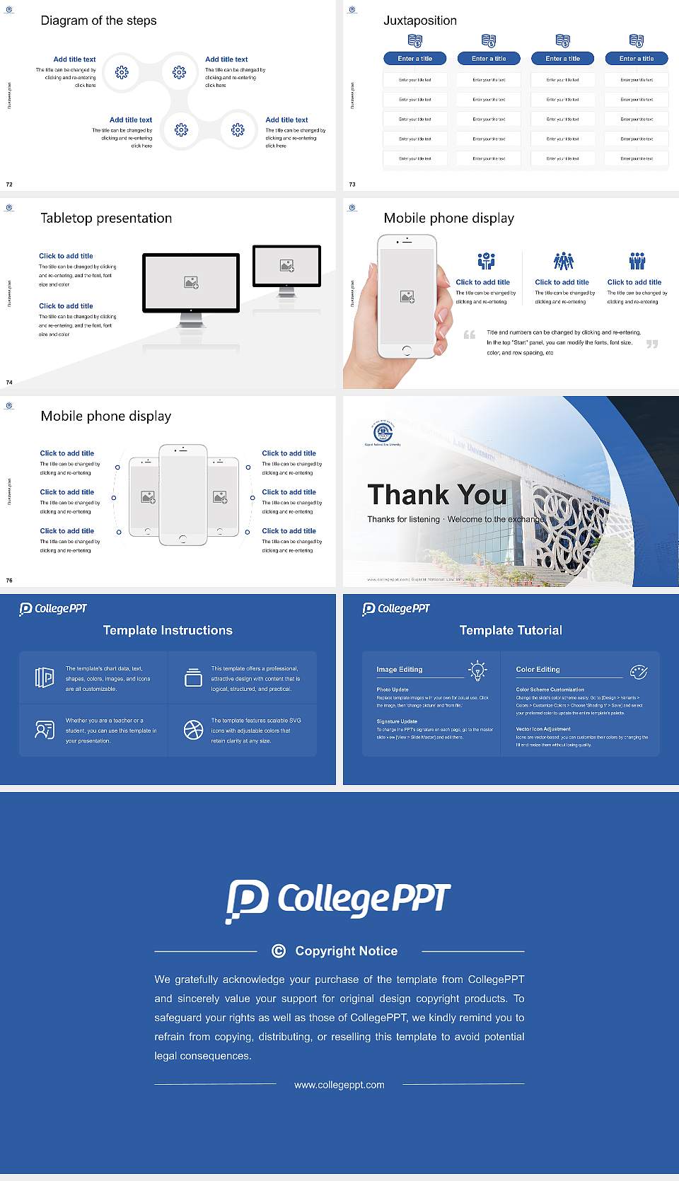 Gujarat National Law University Competition/Entrepreneurship Contest PPT Template16:9 ratio PPT effect preview image9