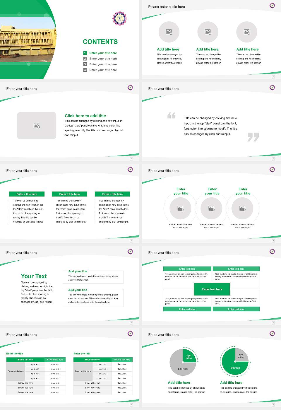 Hemchand Yadav Vishwavidyalaya Course/Courseware Creation PPT Template16:9 ratio PPT effect preview image2