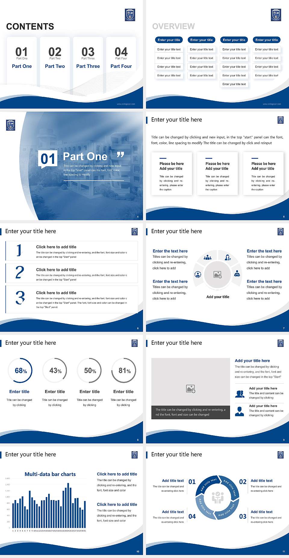 GLS University Lecture Sharing and Networking Event PPT Template4:3 ratio PPT effect preview image2