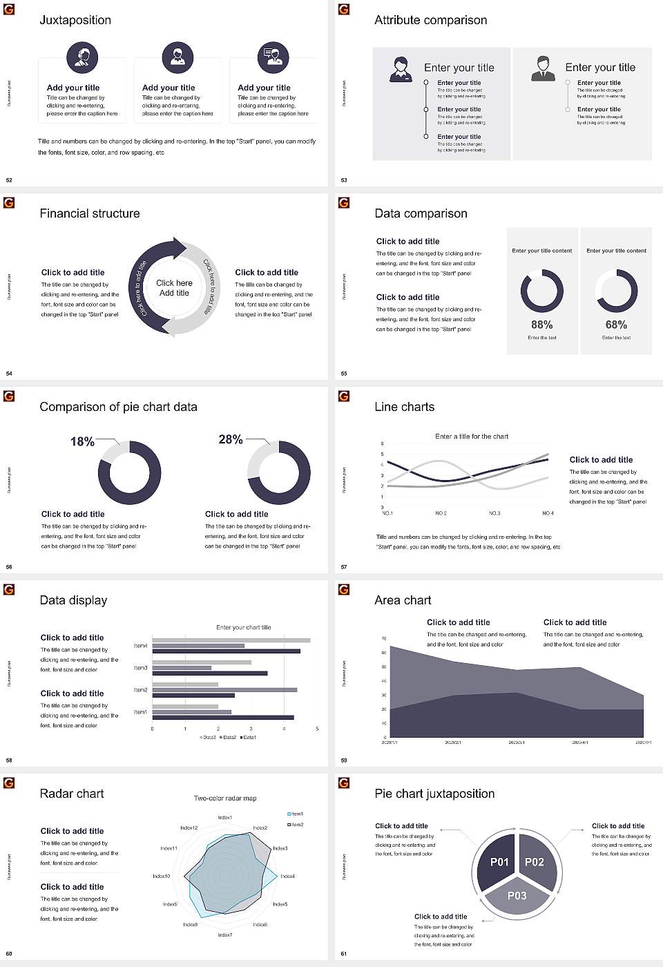 Garden City University Competition/Entrepreneurship Contest PPT Template16:9 ratio PPT effect preview image7