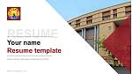Gandhi Institute of Technology and Management (GITAM) Resume Templat PPT
