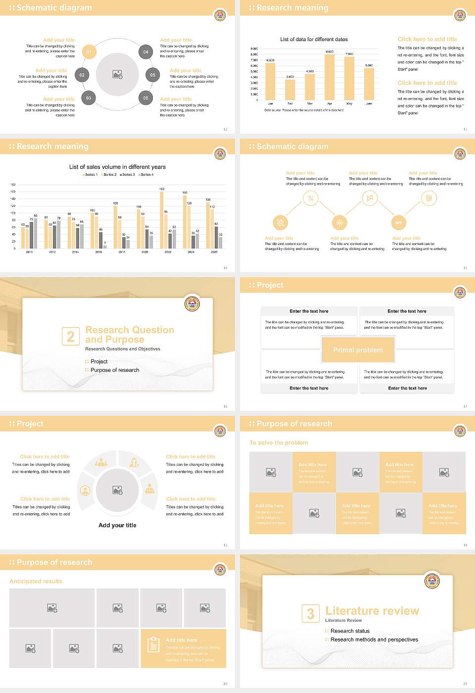 Dr. Harisingh Gour Vishwavidyalaya Graduation Thesis Defense PPT Template16:9 ratio PPT effect preview image3