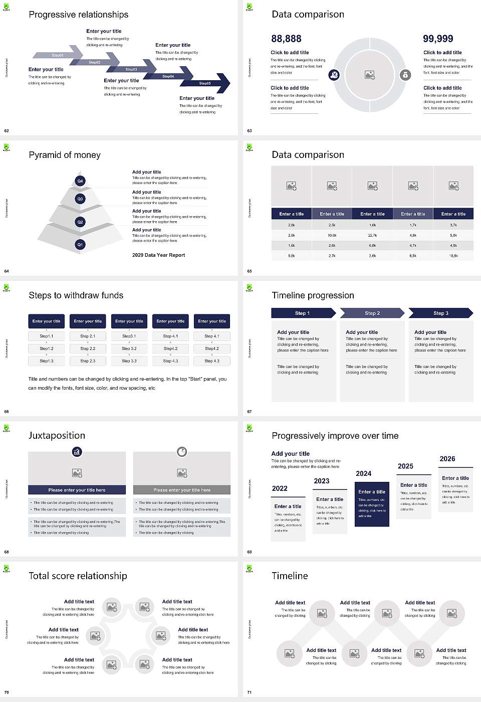 Gondwana University Competition/Entrepreneurship Contest PPT Template16:9 ratio PPT effect preview image8