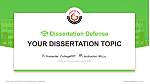 Graphic Era Hill University学位論文弁論PPTテンプレート