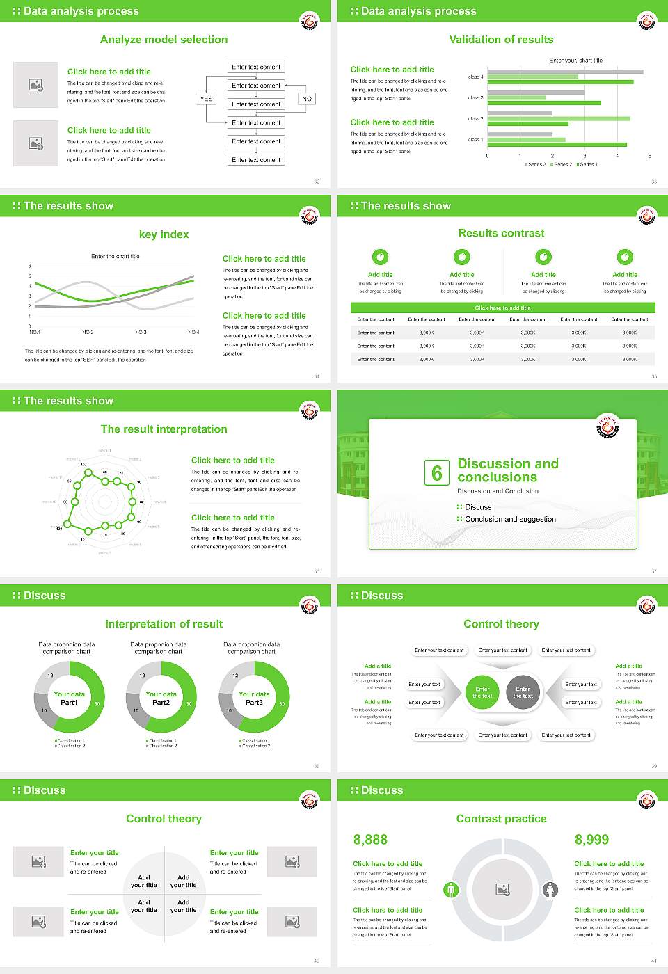 Graphic Era Hill University Graduation Thesis Defense PPT Template16:9 ratio PPT effect preview image5